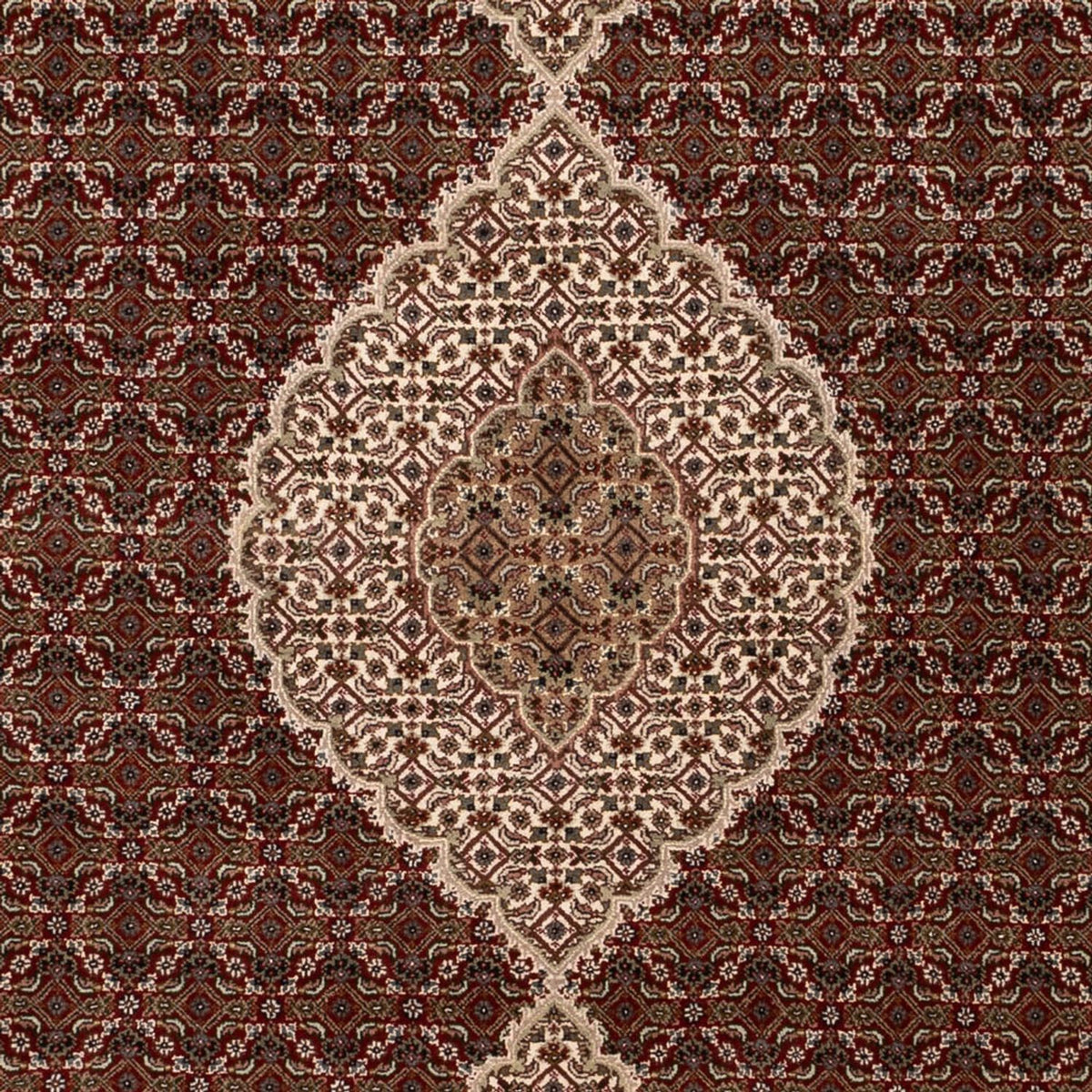 Tappeto orientale - Tabriz - 300 x 197 cm - beige scuro