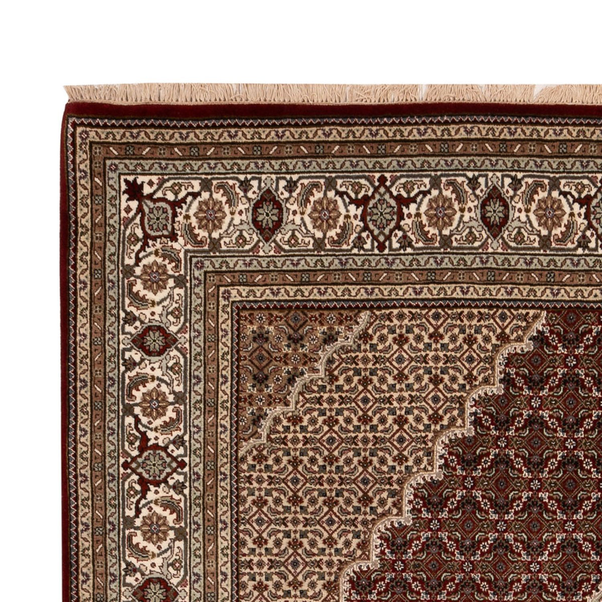 Tappeto orientale - Tabriz - 300 x 197 cm - beige scuro
