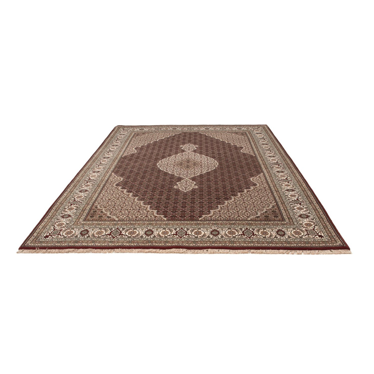 Tappeto orientale - Tabriz - 300 x 197 cm - beige scuro