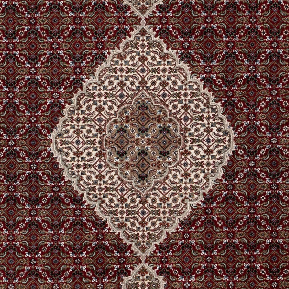 Tappeto orientale - Tabriz - 257 x 202 cm - beige scuro