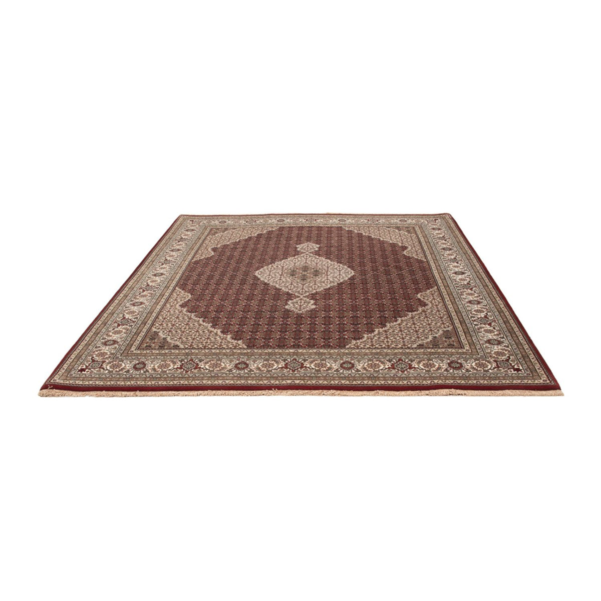Tappeto orientale - Tabriz - 257 x 202 cm - beige scuro