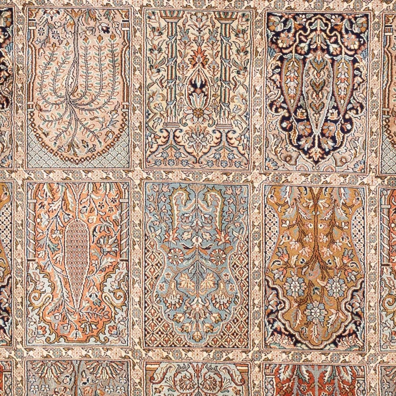 Tappeto di seta - Seta del Kashmir - 307 x 250 cm - multicolore