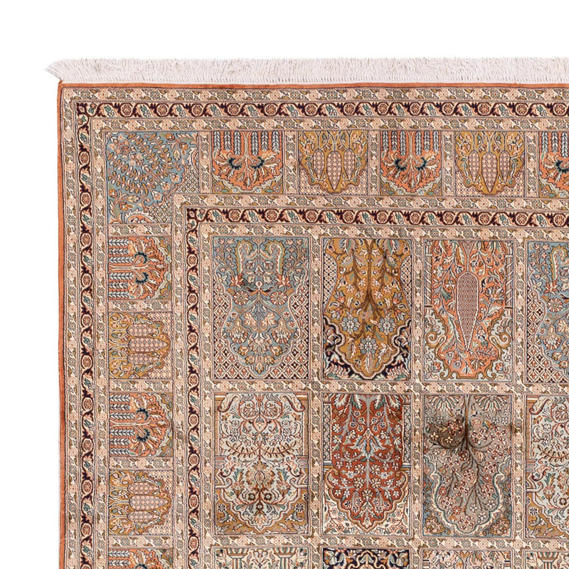 Tappeto di seta - Seta del Kashmir - 307 x 250 cm - multicolore