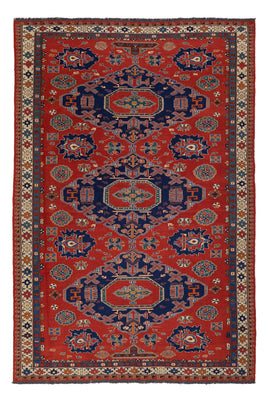 Tappeto Kelim - Orientale - Soumak - 263 x 178 cm - rosso