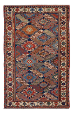 Tappeto Kelim - Orientale - Soumak - 291 x 189 cm - multicolore