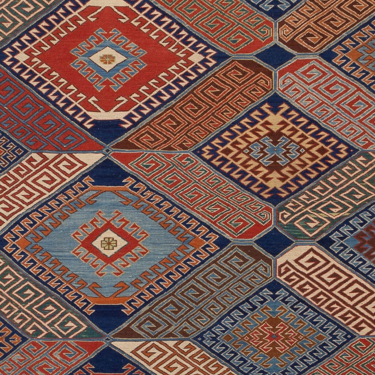 Tappeto Kelim - Orientale - Soumak - 291 x 189 cm - multicolore