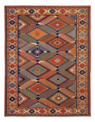 Tappeto Kelim - Orientale - Soumak - 272 x 205 cm - multicolore