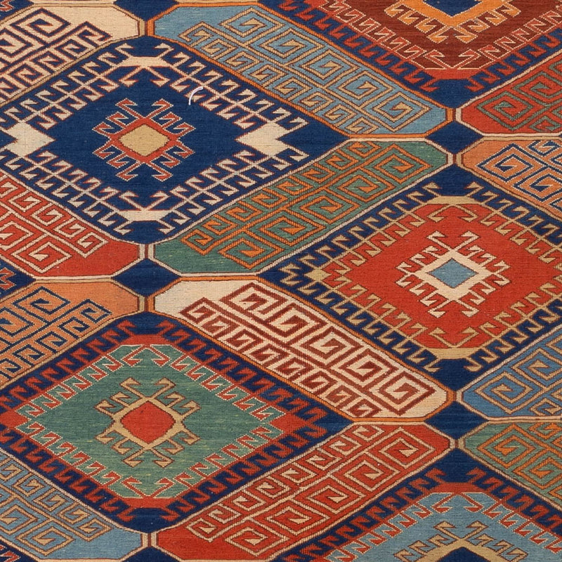 Tappeto Kelim - Orientale - Soumak - 272 x 205 cm - multicolore