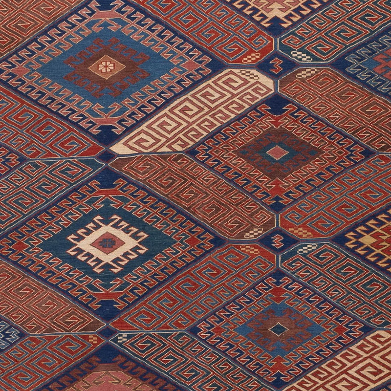 Tappeto Kelim - Orientale - Soumak - 285 x 192 cm - ruggine