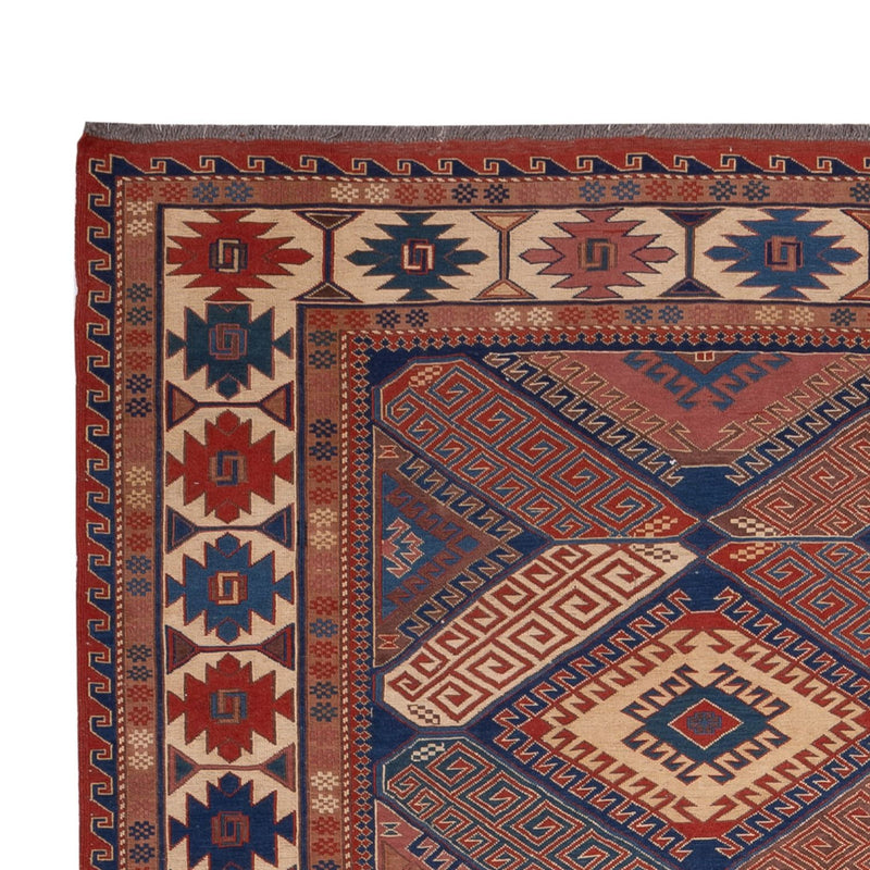 Tappeto Kelim - Orientale - Soumak - 285 x 192 cm - ruggine