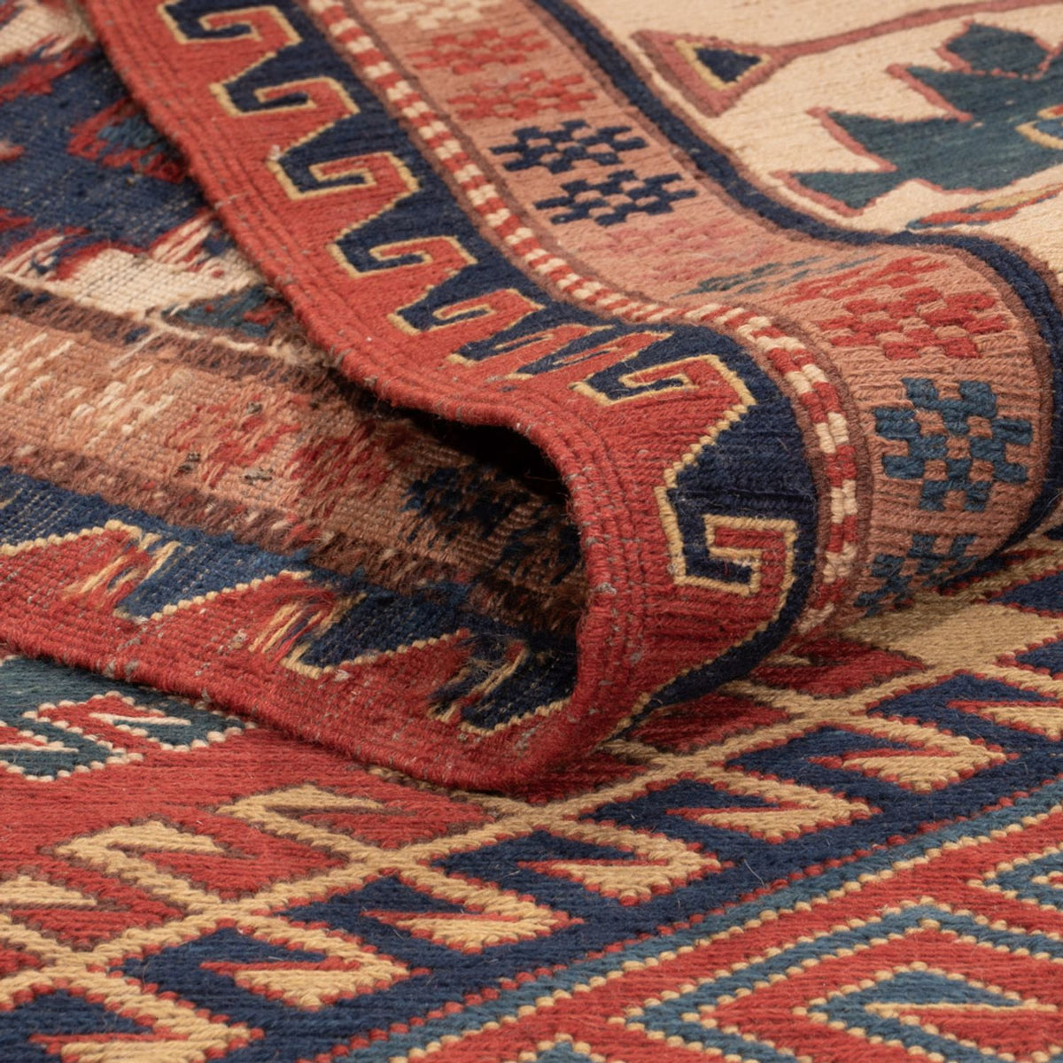 Tappeto Kelim - Orientale - Soumak - 285 x 192 cm - ruggine