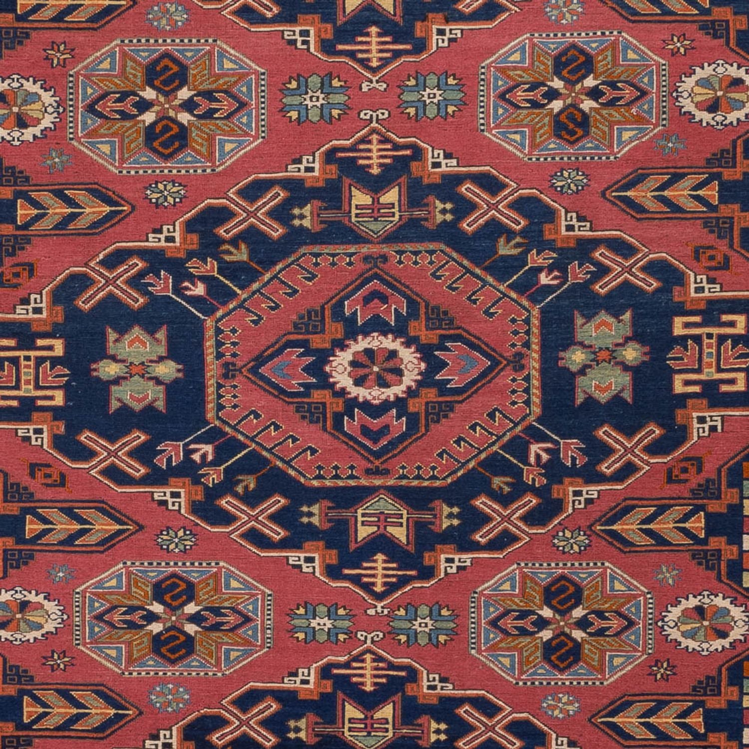 Tappeto Kelim - Orientale - Soumak - 297 x 210 cm - ruggine