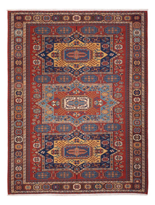 Tappeto Kelim - Orientale - Soumak - 329 x 256 cm - rosso