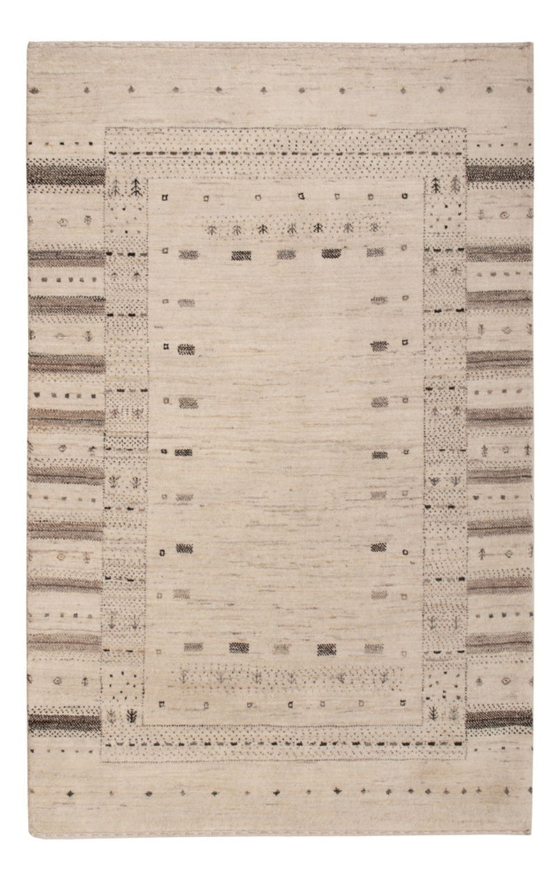 Tappeto Gabbeh - Loribaft Indus - 152 x 105 cm - crema