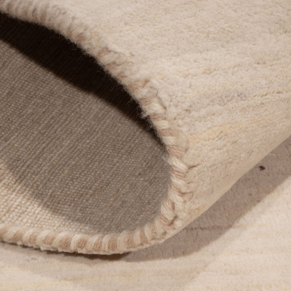 Tappeto Gabbeh - Loribaft Indus - 145 x 106 cm - crema