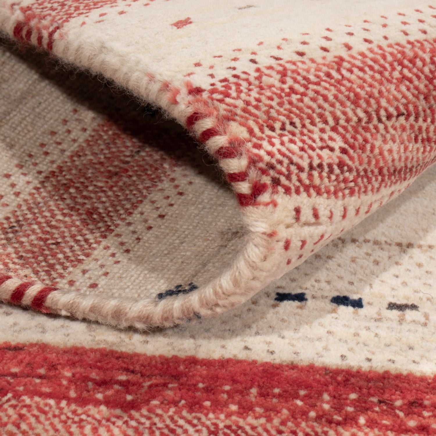 Tappeto Gabbeh - Loribaft Indus - 155 x 102 cm - beige