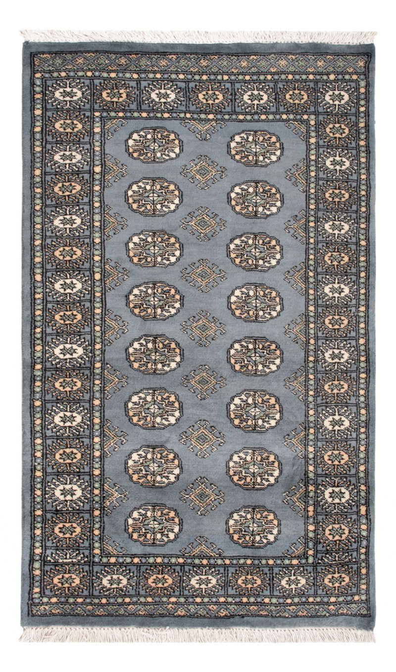 Tappeto Pakistani - 160 x 96 cm - blu chiaro