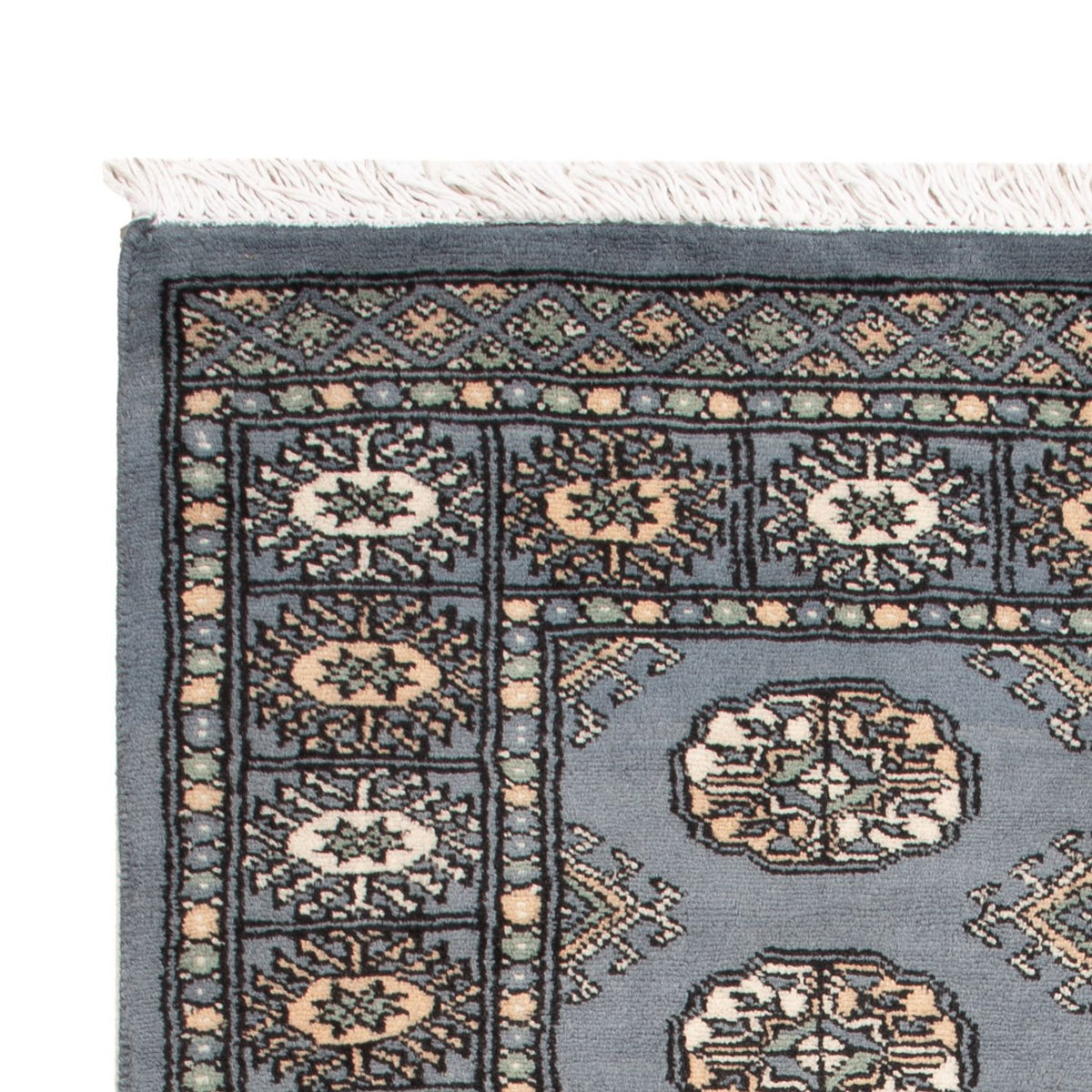 Tappeto Pakistani - 160 x 96 cm - blu chiaro