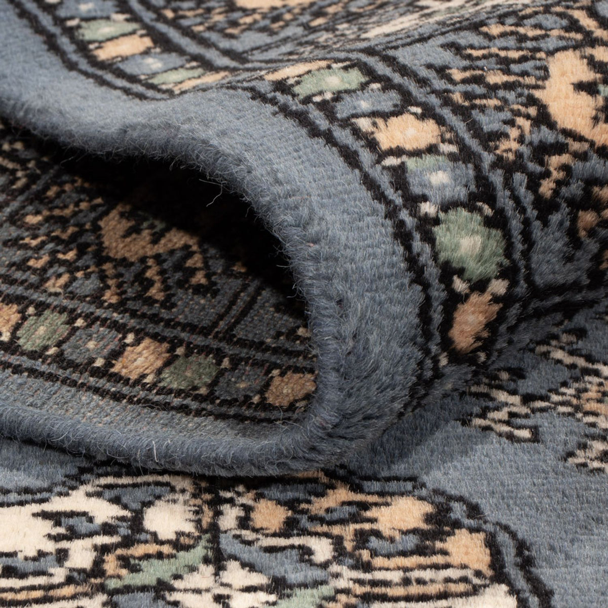 Tappeto Pakistani - 160 x 96 cm - blu chiaro