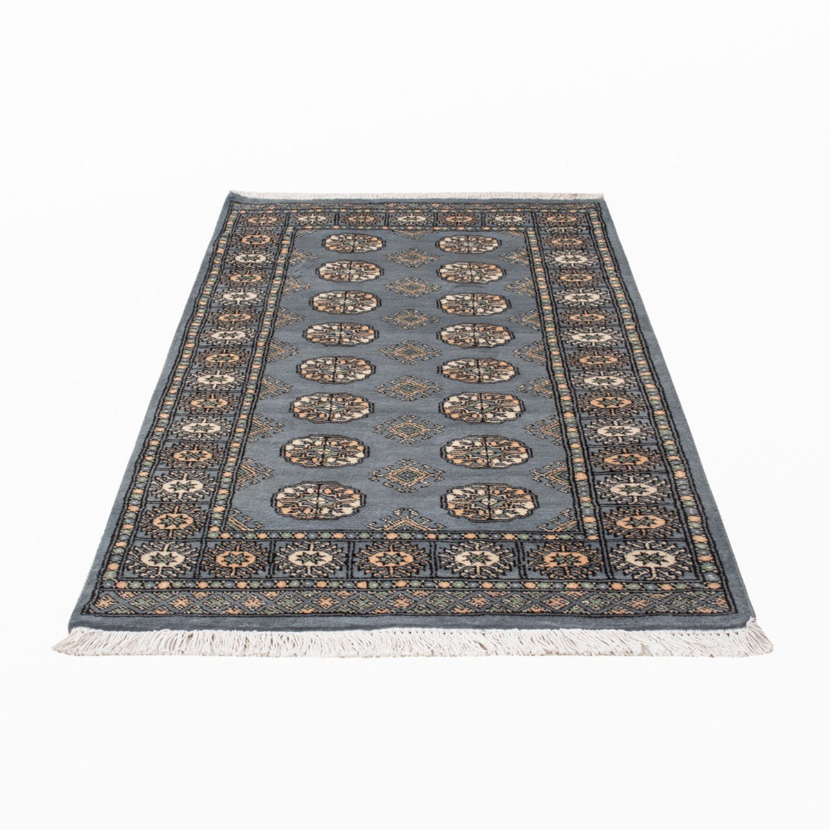 Tappeto Pakistani - 160 x 96 cm - blu chiaro