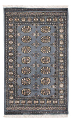 Tappeto Pakistani - 156 x 93 cm - blu chiaro