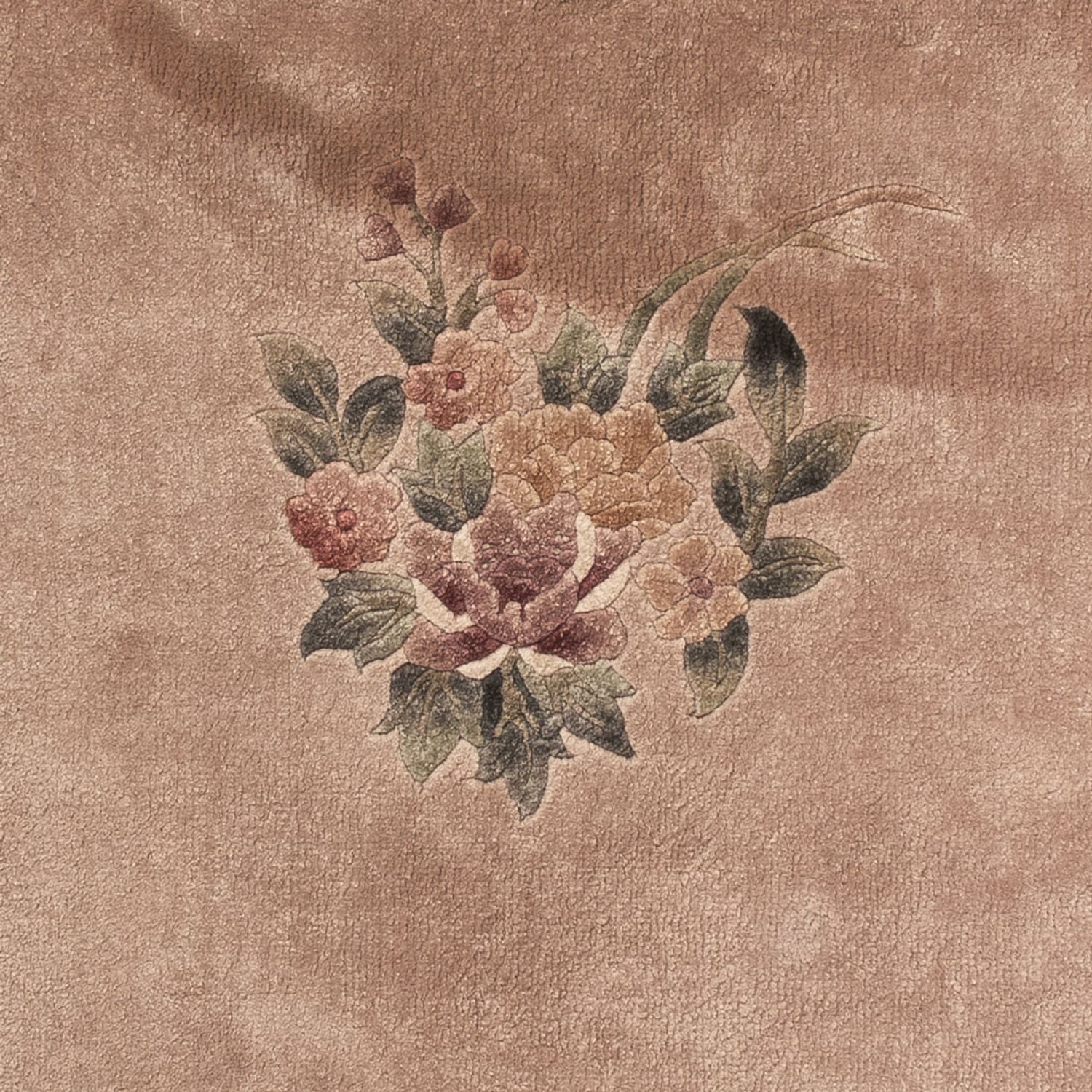 Tappeto di seta - seta cinese - 135 x 70 cm - beige