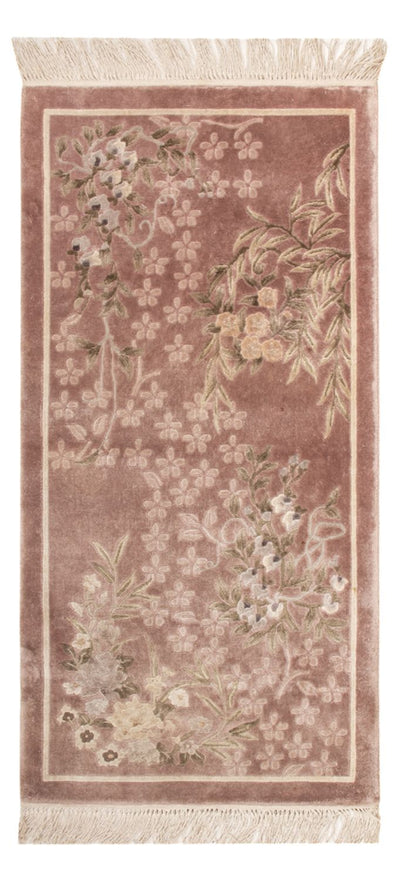 Seta cinese Tappeto 62x123cm - Tappeto orientale
