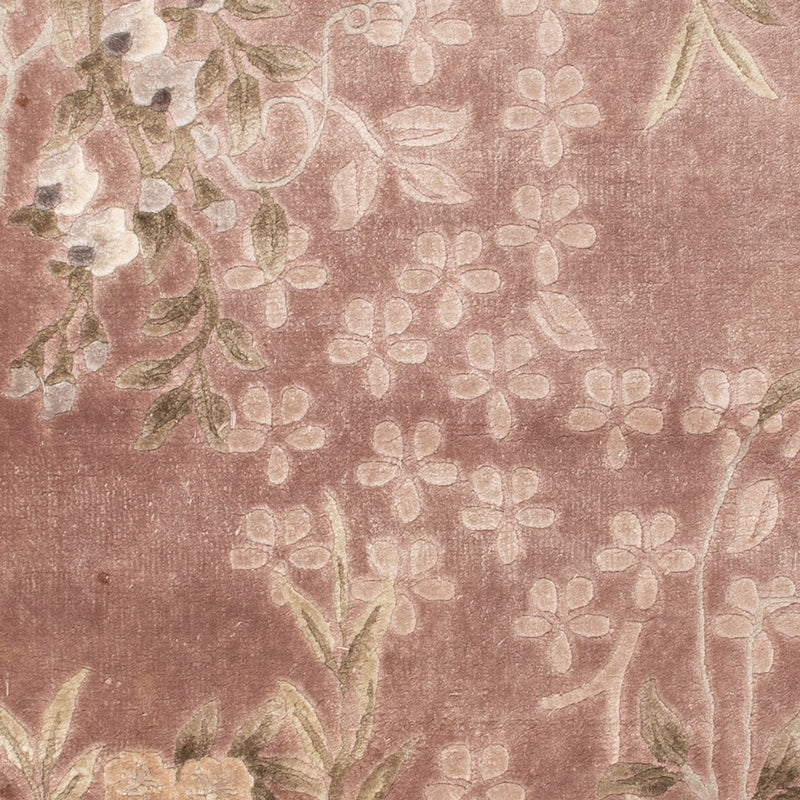 Tappeto di seta - seta cinese - 123 x 62 cm - beige