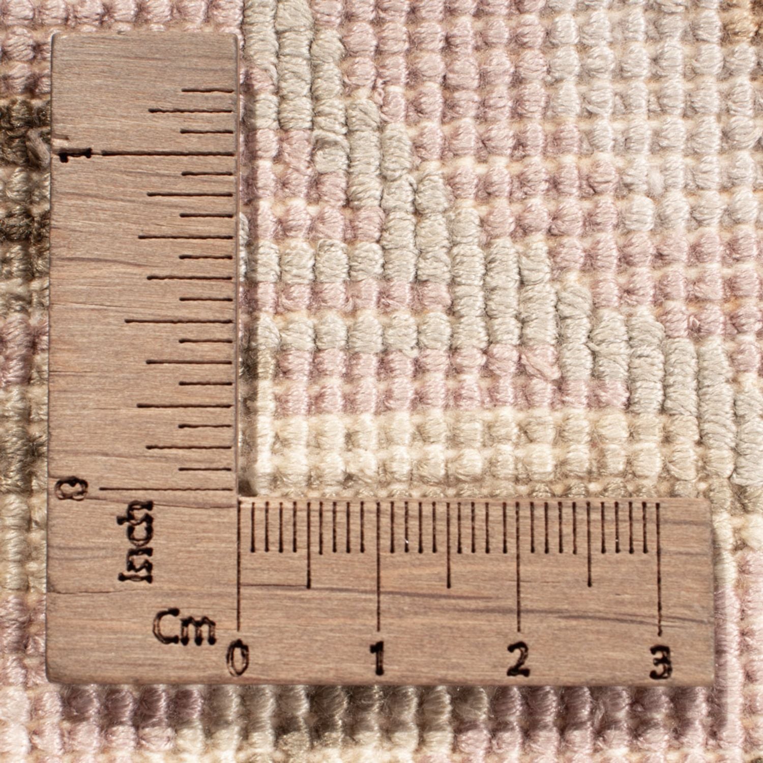 Tappeto di seta - seta cinese - 123 x 62 cm - beige