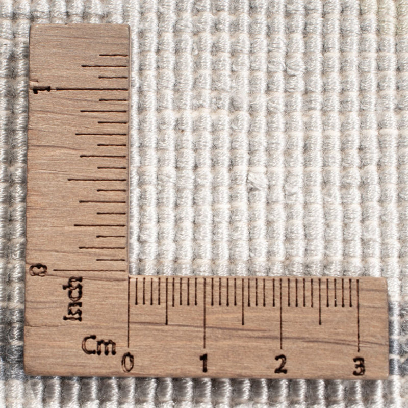 Tappeto di seta - seta cinese - 124 x 60 cm - argento