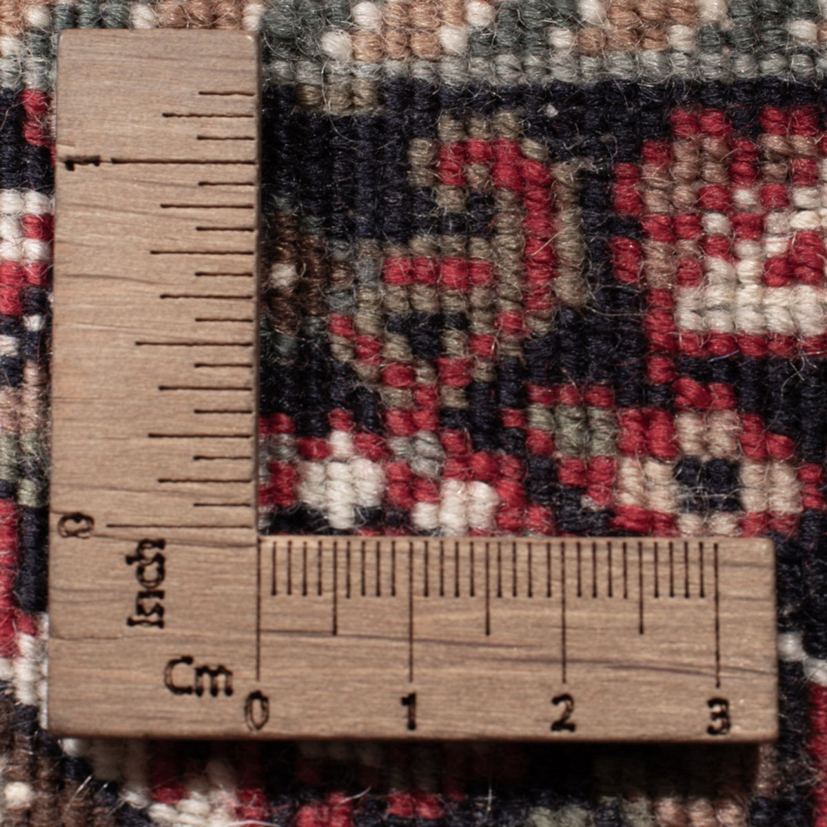 Tappeto orientale - Bidjar - Indo - 159 x 91 cm - beige scuro