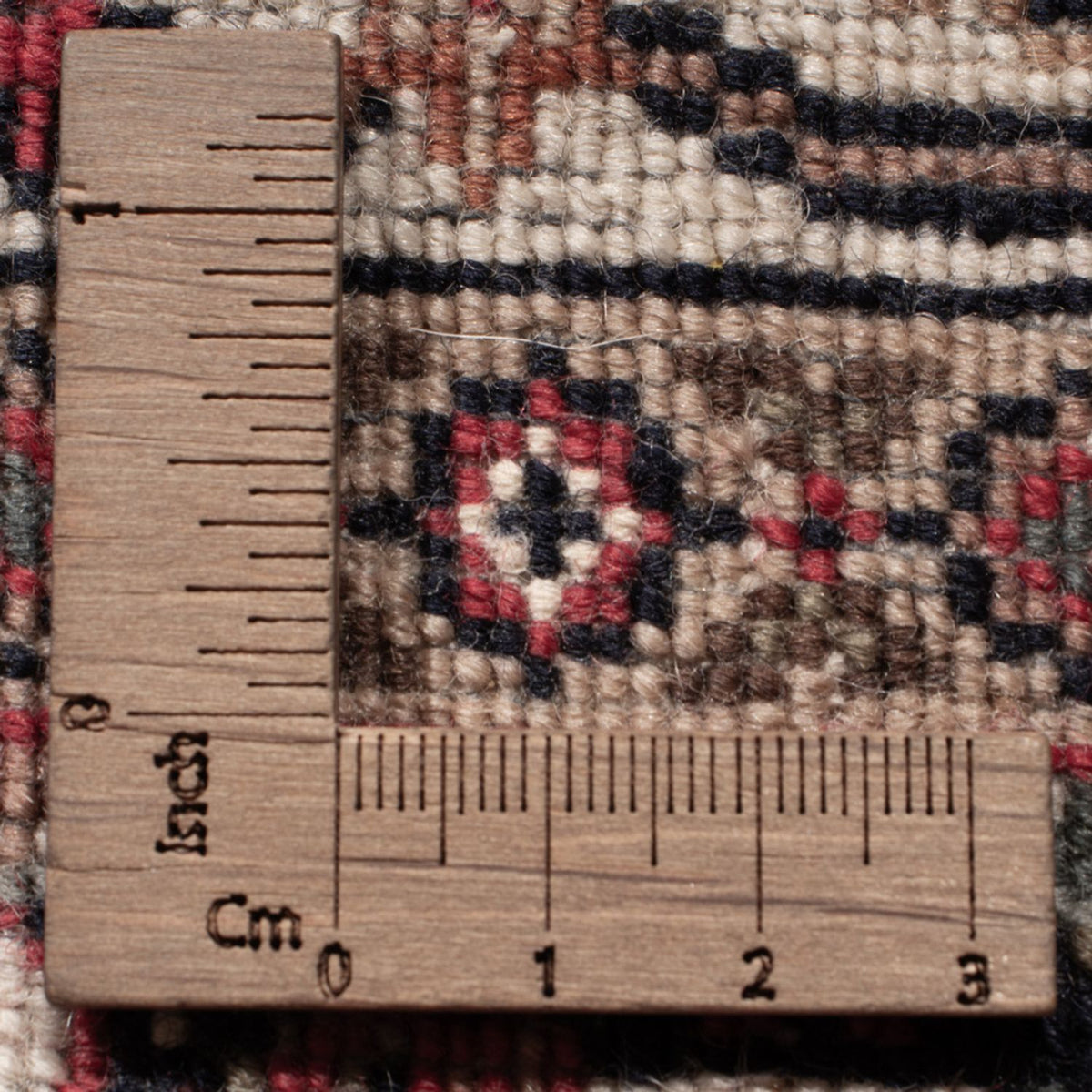 Tappeto orientale - Bidjar - Indo - 160 x 90 cm - beige scuro