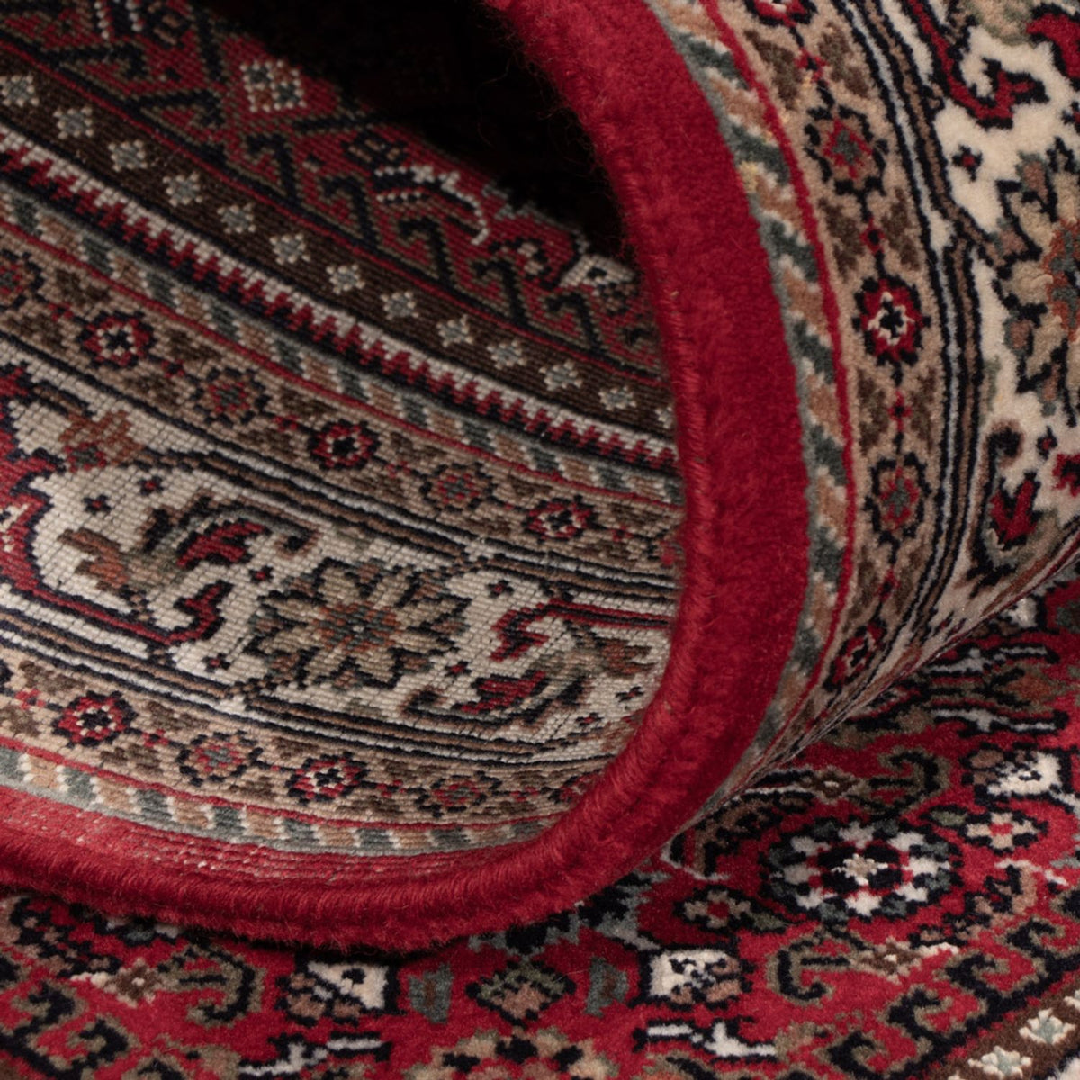 Tappeto orientale - Bidjar - Indo - 160 x 92 cm - beige scuro