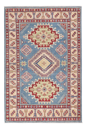 Tappeto Ziegler - Kazak - 183 x 118 cm - blu chiaro