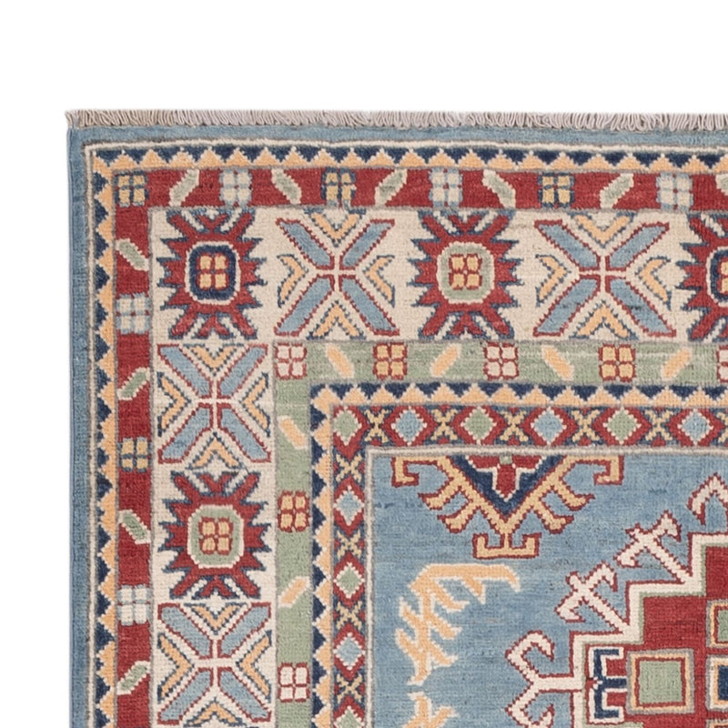 Tappeto Ziegler - Kazak - 180 x 120 cm - blu chiaro