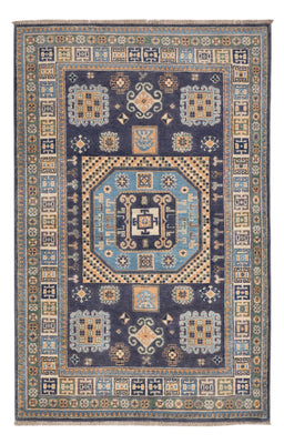 Tappeto Ziegler - Kazak - 180 x 117 cm - blu scuro