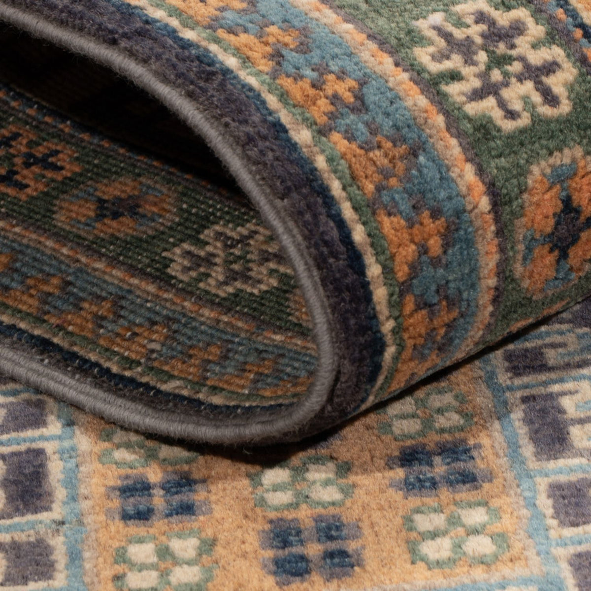 Tappeto Ziegler - Kazak - 180 x 117 cm - blu scuro