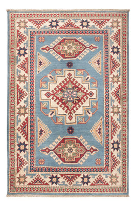 Tappeto Ziegler - Kazak - 147 x 100 cm - blu chiaro