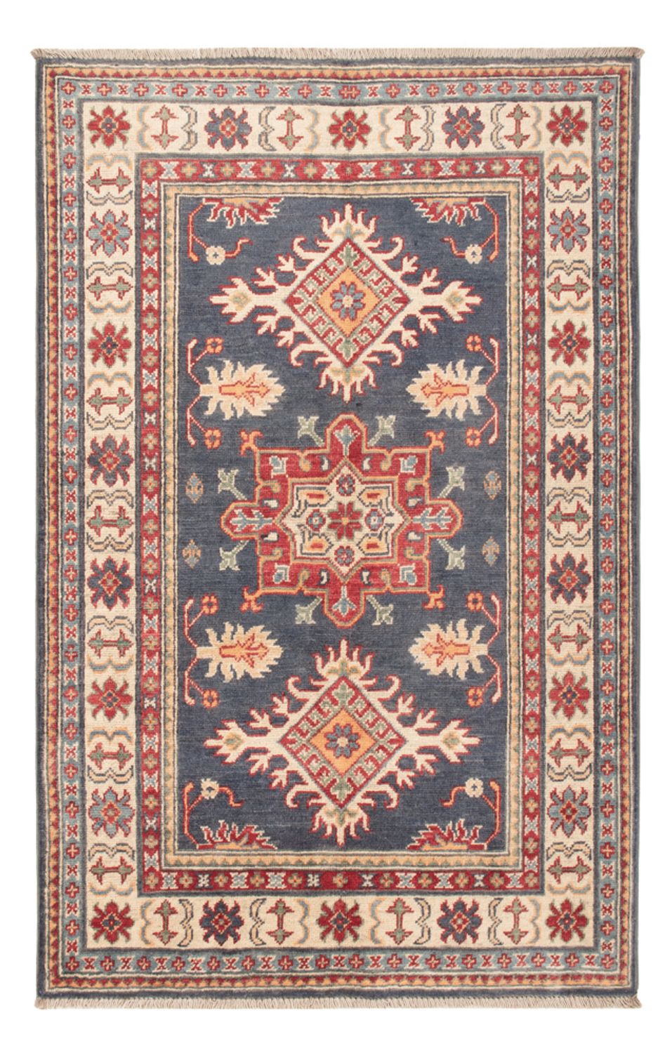 Tappeto Ziegler - Kazak - 148 x 97 cm - blu scuro