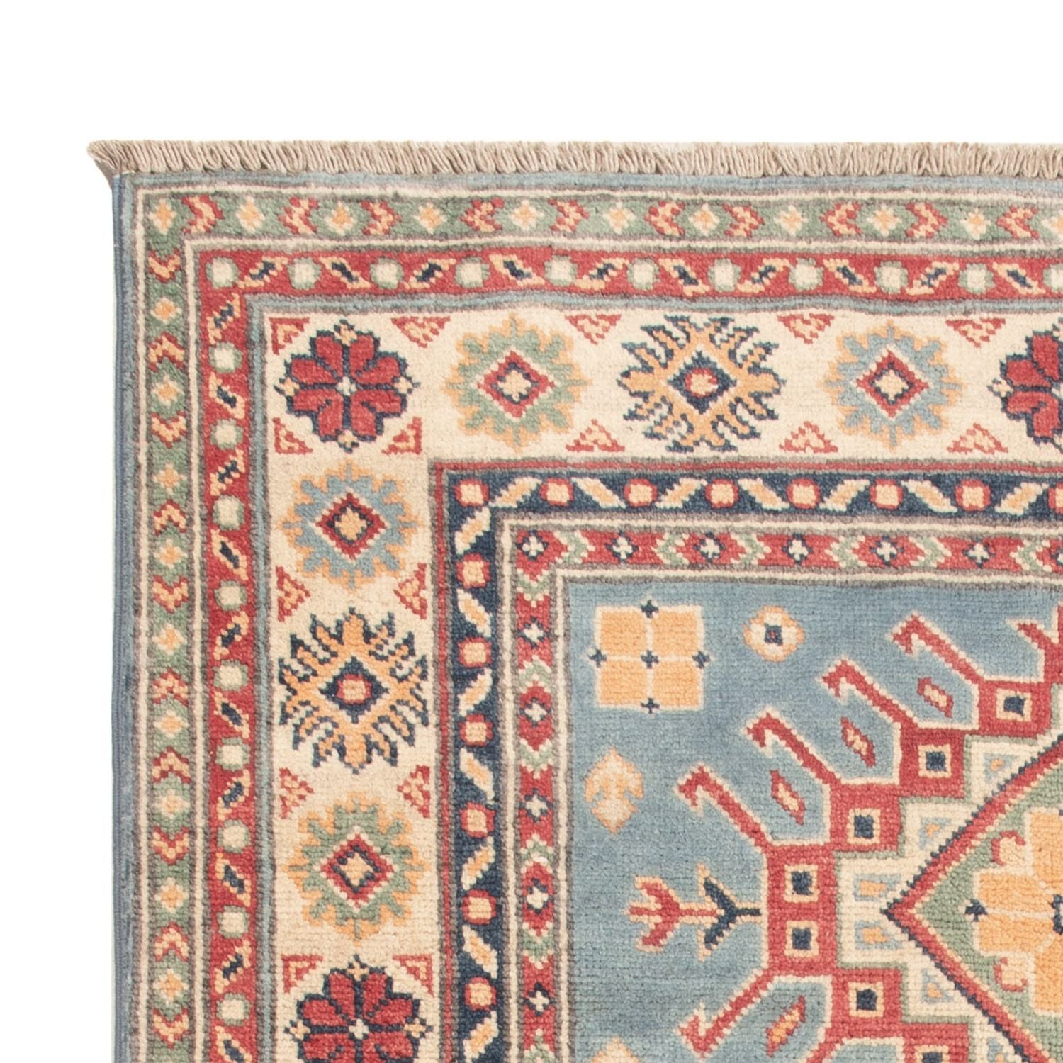 Tappeto Ziegler - Kazak - 147 x 98 cm - blu chiaro