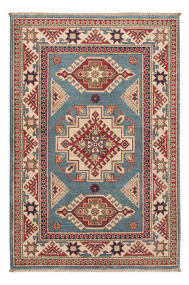 Tappeto Ziegler - Kazak - 146 x 96 cm - blu chiaro