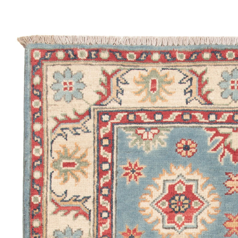 Tappeto Ziegler - Kazak - 124 x 81 cm - blu chiaro