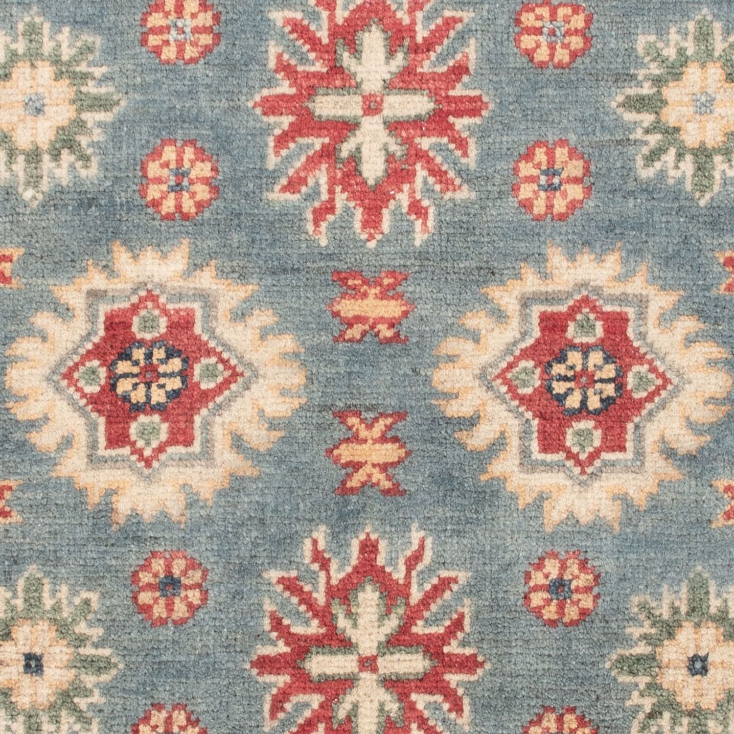 Tappeto Ziegler - Kazak - 122 x 80 cm - blu chiaro