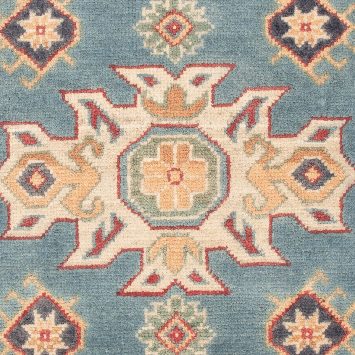 Tappeto Ziegler - Kazak - 123 x 83 cm - blu chiaro
