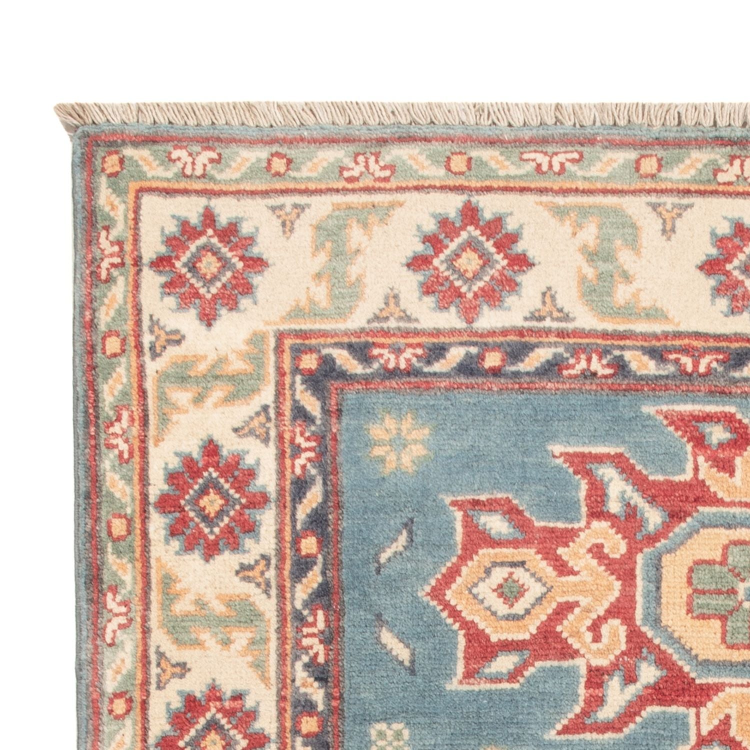 Tappeto Ziegler - Kazak - 123 x 83 cm - blu chiaro