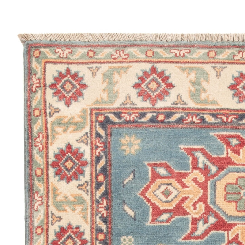 Tappeto Ziegler - Kazak - 123 x 83 cm - blu chiaro