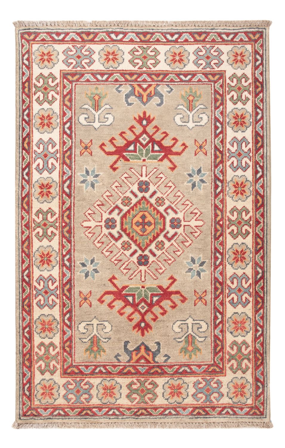 Tappeto Ziegler - Kazak - 126 x 81 cm - verde chiaro