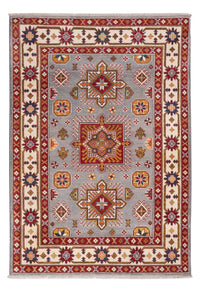 Tappeto Ziegler - Kazak - 181 x 123 cm - blu chiaro