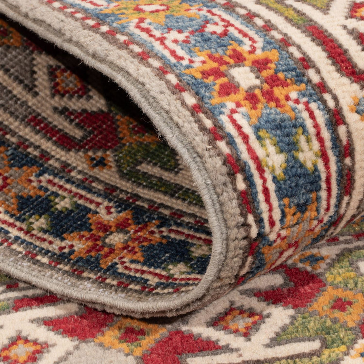 Tappeto Ziegler - Kazak - 149 x 101 cm - blu chiaro