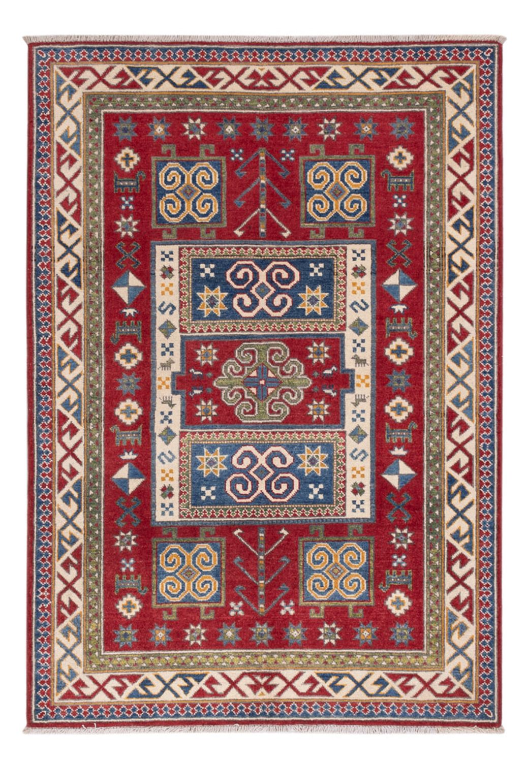 Tappeto Ziegler - Kazak - 176 x 119 cm - rosso